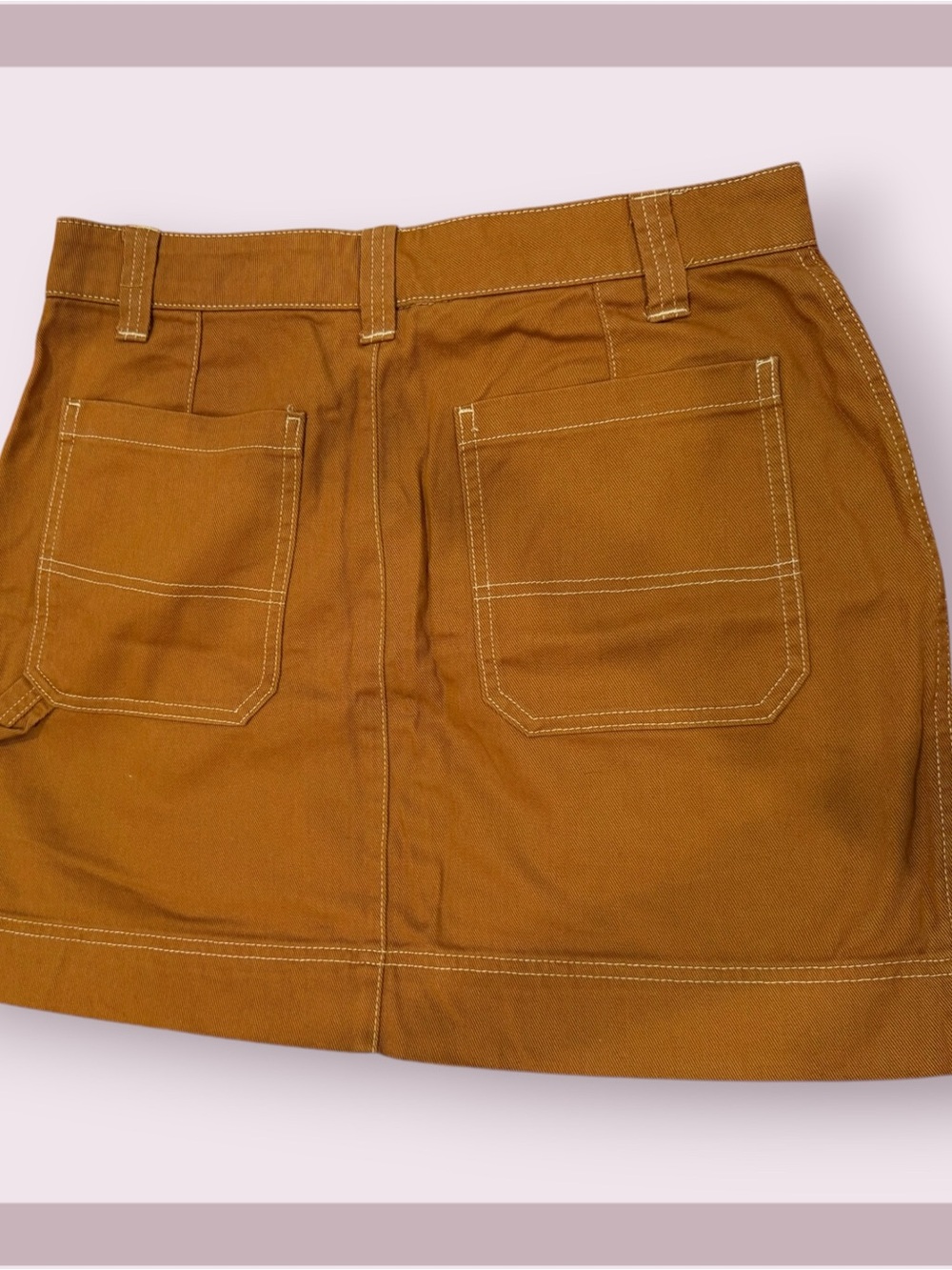 Old Navy Rust Utility Mini Skirt - Picture 4 of 5